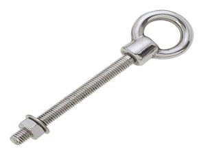 Perno C/Argolla Y Tuerca 1/4\