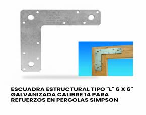 ESCUADRA ESTRUCTURAL TIPO \