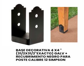 Base Decorativa 4 X4 \