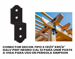Conector Decor.tipo S 131/2\