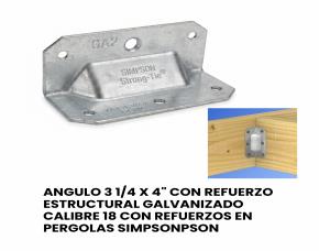 Angulo 3 1/4 X 4\