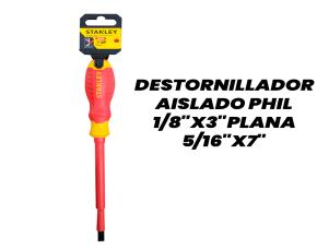 Destornillador Aislado Phil 1/8\
