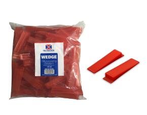 Bolsa De 100 Cuñas Plasticas Heavy Duty Para Sistema Nivelacion Ceramica