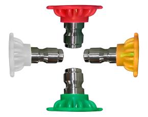 Juego De 4 Boquillas Para Maquina De Presion O Grados /15/25/40 Grados