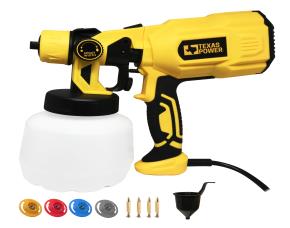 Pistola Electrica ¨Spray Gun¨ Texas Power Para Pintar/Desinfectar 550W C/5Boquillas