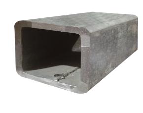 Tubo Estructural Cuadrado Galv Cal4 11.59Lbp, 100X100X6Mmx6Mt