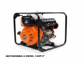 Motobomba A Diesel 12Hp/3\