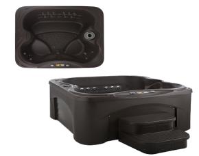 Spa Drift Espresso C/Cobertor Y Grada (157X178X81Cms)