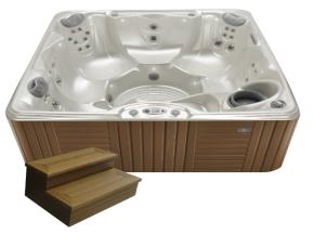 Spa Marino Pearl Cg C/Cobertor Y Grada (213X213X91Cms)