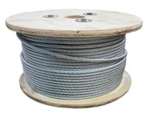 Rll.cable Galvanizado 3Mm X 300M (1/8\