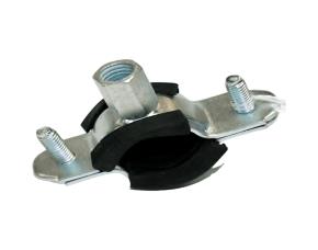 Abrazadera Sin Forro Para Colgar Tubo De 1/2\