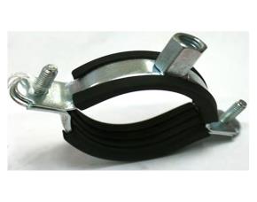 Abrazadera Con Forro Para Colgar Tubo De 1 1/2\