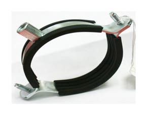 Abrazadera Con Forro P/Colgar Tubo De 3\