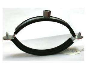 Abrazadera Con Forro P/Colgar Tubo De 4\