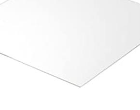 Lamina Policarbonato Solida Plana Transparente  3Mmx4X8