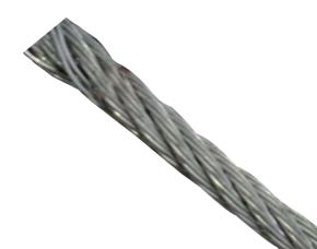 Pie D/Cable Galv. 1/4\