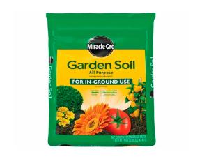 Tierra Para Jardin P/Flores Y Hortalizas 28.3 Lb Miracle-Gro 1Cf Miracle-Gro, Tierra Enriqueci...