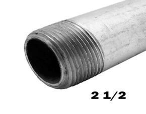 Tubo Galvanizado Liviano 2 1/2\
