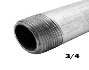Tubo Galvanizado Liviano 3/4\