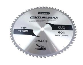Disco  P/Corte Madera 18X1 1/16\