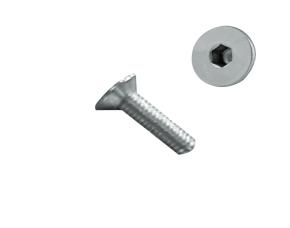 Tornillo  M3-0,50X8 Allen Cabeza Plana Inox 304