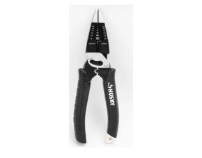 Alicate Multifuncional Husky 6 En 1, Pela Cable, Cortador, Prensa Cable, Cortador Tornillo, Te...