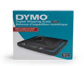 Balanza Digital Dymo 100 Lbs/45Kg Pantalla Lcd Desmontable C/Cable Usb/Funciona C/Bat.aaa No I...