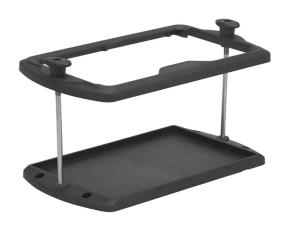 Bandeja Negra P.bateria Serie 24/24M Accesorios De Acero Inoxidable