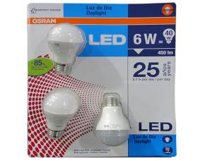 Paquete  3 Bombillo 82019 Bulbo Led Luz Dia 6A19/F/865