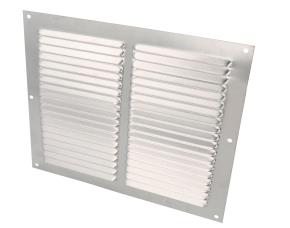 Rejilla Doble Modulo 3 Aluminio Plta 200X200X0.6Mm