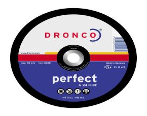 Disco Corte Metal Perfect Hundido 4 1/2X1/8X7/8\