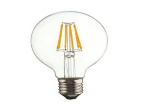 Bombillo Led 8W Luz Calida   Vanidad  Claro Tipo Globo Grande G125/8W/2700K E27 85-265V (8-1)