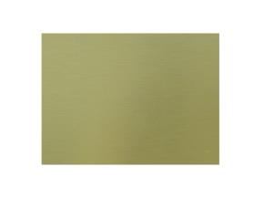 Lamina Aluminio Compuesto 5X16.33Dorado Cepillado, 30 Años/Garantia (Acm)