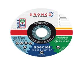 Disco Corte Multi Metal/Piedra Special Hundido 9X5/64X7/8