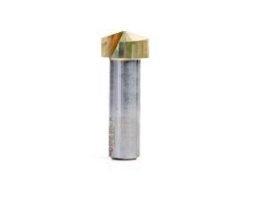 Broca Para Acm Borde Doble Con Punta De Carburo Con Ranura V  135°, 3/4\