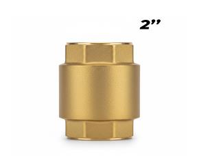 Valvula De Check Bronce Vertical 2\