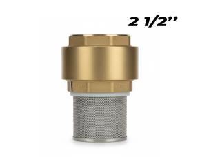 Valvula D/Pie Bronce 2 1/2\
