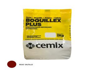 Bolsa 2Kgs (4.4Lbs) Cemix, Grout Rojo Saltillo Para Juntas Interior/Exterior