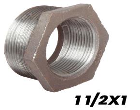 Bushing Hexagonal Galvanizado 1 1/2X1\