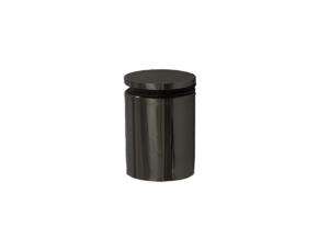 Soporte Plan.aluminio Negro.acrilicovidrio 13X13Mm