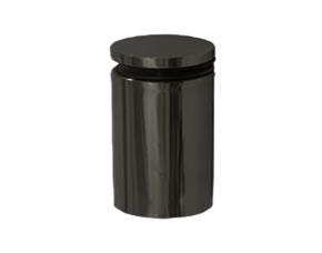 Soporte Plan.aluminio Negro.acrilicovidrio 25X25Mm