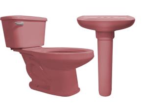 Promo Inodoro Lucas Con Lavamanos Y Pedestal Coral