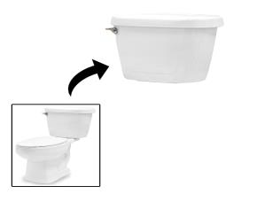 Tanque Jazmin Equiv. Cadet3 3.8Lts Con Accs Blanco
