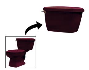 Tanque Jazmin Equiv. Cadet3 3.8Lts Con Accs Rojo Coral