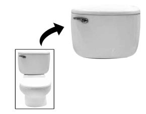 Tanque Peke Equiv. Baby 4.8Lts Con Accs Blanco