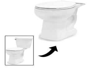 Taza Jazmin Equiv. Cadet3 Elongada 3.8Lts Sifon De 3\