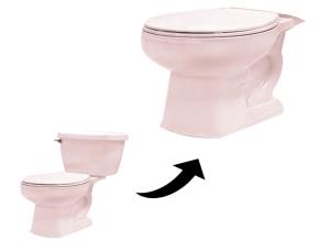 Taza Jazmin Equiv. Cadet3 Redonda 3.8Lts Sifon De 3\