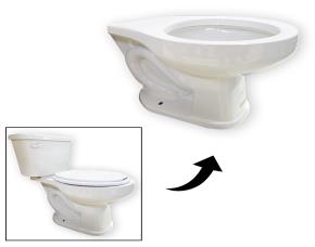 Taza Lucas 4.8 Lts Redonda Blanco