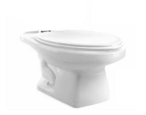 Taza Terra Equiv. Cadet3 Fluxometro Elongada 4.8Lts Sifon De 3\
