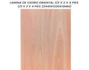 Lamina De Cedro Oriental 1/2\